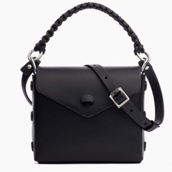 rag & bone Bags Rag Bone Micro Atlas Black Leather Crossbody Bag